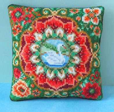 Solo Swan cross stitch kit