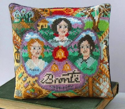 Bronte sisters counted cross stitch kit