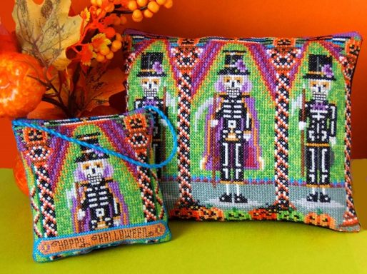 Halloween Bonecrackers cross stitch kits